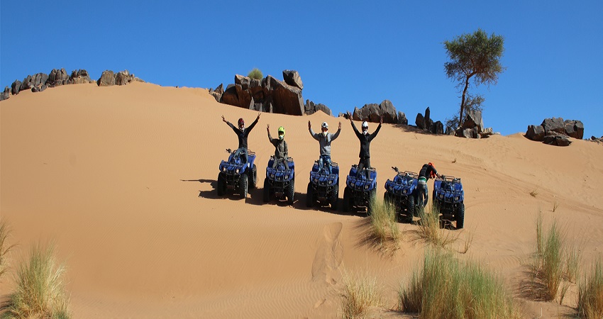 ATV Quad Bike in Merzouga Desert